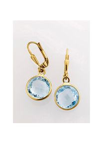 Lady , Damen , Paar Ohrhänger , gelbgold 375