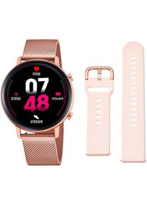 Lotus , Smartwatch »50042/1«, Armbanduhr, Damenuhr, Geschenkidee, Edelstahlarmband, Datum , roségoldfarben , Modische Damensmartwatch