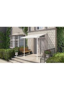 Palram - Canopia, Terrassendach BxT: 230x230 cm, wei&szlig;, Aluminium, B/H/T: 230 cm x 283 cm x 230 cm, wei&szlig;