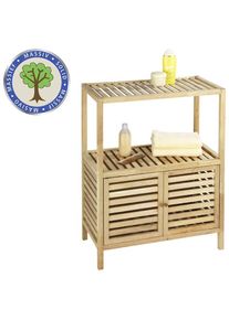 Wenko , Badregal &raquo;Norway&laquo; 2 K&ouml;rbe , Walnuss