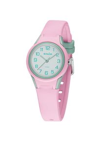 SINAR , Quarzuhr, Armbanduhr, Kinderuhr Jungen, Mädchen, Geschenkidee, bis 10 bar wasserd. , rosa , Coole Kinderarmbanduhr