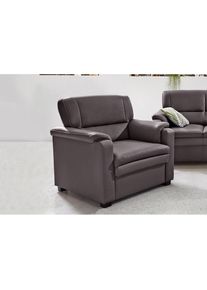 Sit & More sit&more , Sessel »Pisa«, mit Federkern , mokka