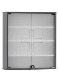 Schildmeyer , Medizinschrank »Wido«, Breite 64 cm , anthrazit
