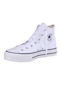 Converse, Damen, Sneaker &raquo;CHUCK TAYLOR ALL STAR PLATFORM CANVAS&laquo;, wei&szlig;, 42, wei&szlig;, Bequemer Sneaker von Converse mit Schn&uuml;rung