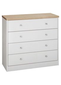 Home Affaire , Kommode »Heide« Breite 70 cm , weiß-eichefarben