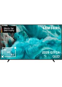 Samsung , QLED-Fernseher »GQ65Q7F2AU«, 4K Ultra HD, Smart-TV, Quantum HDR, Knox Security, Art Store, 3D Sound, Gaming Hub, AI TV , schwarz , Der...
