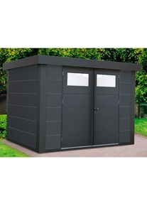 Wolff , Gerätehaus »Eleganto 2721«, Metall , anthrazit