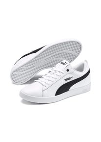 Puma, Damen, Sneaker &raquo;SMASH WNS V2 L&laquo;, Puma White-Puma Black, 38,5, Puma White-Puma Black, Puma Smash Sneakers