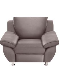 DOMO collection , Sessel »Pilar« , schlamm