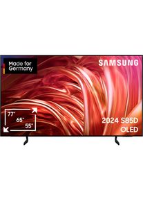 Samsung , LED-Fernseher »GQ77S85DAE«, 4K Ultra HD, Smart-TV, Neural Quantum 4K AI Gen2 Prozessor, Gaming Hub, bis zu 120Hz , schwarz , Neural...