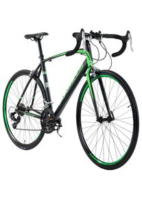 KS-Cycling KS Cycling , Rennrad »Imperious«, 14 Gang, Shimano, Tourney Schaltwerk, Kettenschaltung, für Herren, Kettenschaltung , schwarz + schwarz