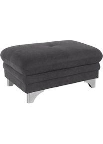 COTTA, Hocker &raquo;Enterprise&laquo;, grau, Struktur (100% Polyester );Chenille (90% Polyester; 10% Polyamid ), B/H/T: 98 cm x 44 cm x 67 cm, grau