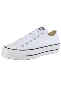 Converse, Damen, Sneaker &raquo;CHUCK TAYLOR ALL STAR PLATFORM CANVAS&laquo;, wei&szlig;, 39, wei&szlig;, Pflegeleichter Sneaker von Converse mit Schn&uuml;rung