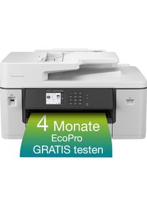 Brother , Multifunktionsdrucker »MFC-J6540DWE« , weiß/schwarz , Beidseitiger Druck, Display