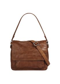 SPIKES & SPARROW Spikes & Sparrow, Damen, Umh&auml;ngetasche echt Leder, cognac, cognac, Breite 26 cm x H&ouml;he 21 cm x Tiefe 13 cm