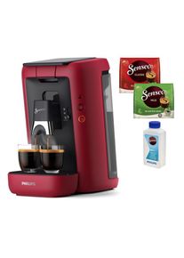 Philips Senseo , Kaffeepadmaschine »Maestro CSA260/60, mit drei Kaffee-Einstellungen«, aus 80% rec. Plastik, Memo-Funktion, inkl. Gratis-Zugabe,...