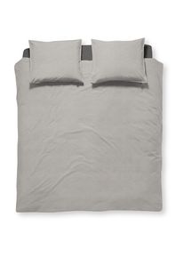Damai , Bettwäsche »Mik«, Leinen-Optik , grey , B/L: 200 cm x 200 cm