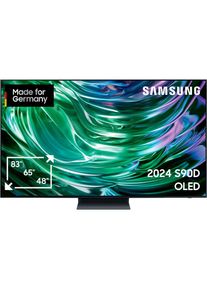 Samsung , OLED-Fernseher »GQ65S90DAT«, 4K Ultra HD, Smart-TV, Neural Quantum 4K AI Gen2 Prozessor, bis zu 144Hz , graphitschwarz , Neural Quantum...