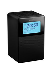 Philips , Uhrenradio »TAR 5100«, (Bluetooth UKW mit RDS-Digitalradio (DAB+)-FM-Tuner 2,5 W) , Schwarz , Digitaler UKW-/DAB+-Tuner mit 20 FM und 20...