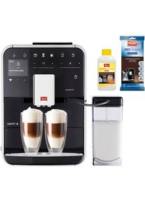 Melitta , Kaffeevollautomat »Barista T Smart F 83/0-102, schwarz«, 4 Benutzerprofile& 18 Kaffeerezepte, nach italienischem Originalrezept , schwarz