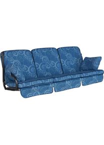 Angerer Freizeitm&ouml;bel , Bankauflage &raquo;Comfort&laquo; , blau , Obermaterial: 75% Baumwolle, 25% Polyester. F&uuml;llung: 100% Polyurethan