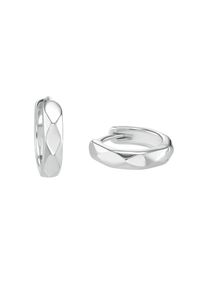 s.Oliver, Damen, Paar Creolen &raquo;2034237, 2034238&laquo;, silberfarben, silberfarben, Basic Creolen f&uuml;r Damen von s.Oliver