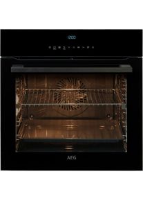 AEG , Einbaubackofen 8000 »BPE742220B 944 187 753«, mit Vollauszug, Pyrolyse-Selbstreinigung , schwarz