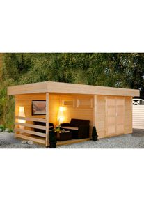Wolff , Gartenhaus »Varianta B«, (Set) , naturbelassen