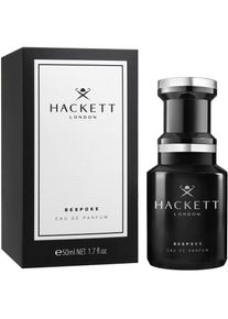 Hackett London , Eau de Parfum »Hackett BESPOKE – EdP 50 ml«, Eleganz trifft moderne Männlichkeit. , blau , Inspiriert von Londons Eleganz.