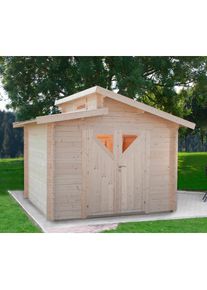 Wolff , Gartenhaus »Bornholm 40-B Typ 4« , naturbelassen
