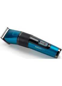BaByliss, Haarschneider &raquo;E990E MEN Japanese Steel&laquo; 8 Aufs&auml;tze mit digitaler Anzeige, Blau / Schwarz, 30 Min. Kurzaufladung f&uuml;r 15 Min. Laufzeit, 3 
