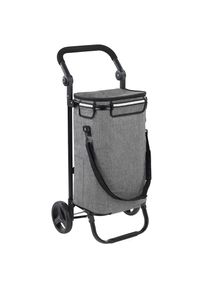 HEINE HOME , Transportwagen »Einkaufstrolley« , grau
