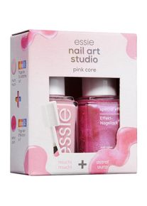 essie, Damen, Nagellack-Set &raquo;essie Nagellack Nail Art Studio Set&laquo; mit nat&uuml;rlichen Inhaltsstoffen, pink, pink, Fingernagellack von essie