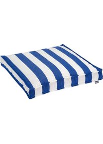 HOCK H.O.C.K., Sitzkissen &raquo;Classic Streifen&laquo; mit Streifen, royalblau + gestreift, Polyacryl (dralon ), B/L: 50 cm x 50 cm -1 Stk., royalblau + gestreift