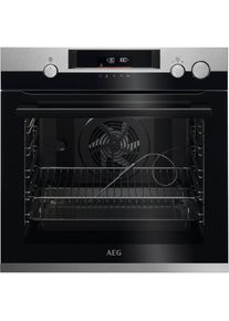 AEG , Einbaubackofen Serie 7000 »BSS57606BM 949 494 825«, mit Vollauszug, Pyrolyse-Selbstreinigung , Edelstahl mit Antifingerprint