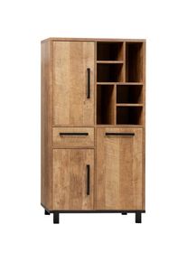OMG Design , Barschrank »Malaga«, mit Soft-Close, in 2 Größen , Old Teak