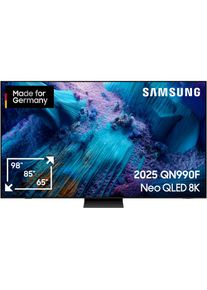 Samsung , QLED-Fernseher »GQ98QN990FT«, 8K Ultra HD, Smart-TV, 8K AI Upscaling Pro & Glare Free, Wireless One Connect Box, Art Store , schwarz ,...