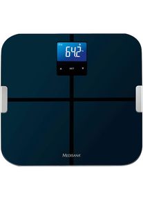 Medisana , Körper-Analyse-Waage »BS 440«, Waage misst Körperwerte & sendet Daten via Bluetooth zu VitaDock+ , grau
