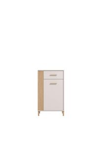 Home Affaire , Schuhschrank »Belfort, Schuhkommode, Schuhregal, Höhe 103 cm«, zwei Einlegeböden, 4 Fächer, mit Schublade, in Kaschmirfarbe , cashmere