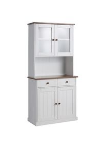 Home Affaire , Buffet »Westerland«, Breite 90 cm , weiß/natur