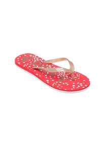 Roxy , Sandale »Tahiti« , Red/Gold , 11(42) , 11(42) , Obermaterial: weiche, zweifarbige...