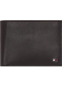 Tommy Hilfiger, Herren, Geldb&ouml;rse &raquo;ETON CC FLAP AND COIN POCKET&laquo; aus weichem Leder, braun, braun, Aus hochwertigem Leder