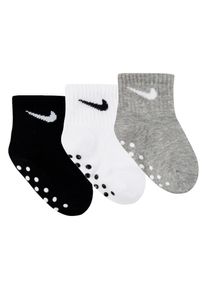 Nike Sportswear , Socken »NHN CORE SWOOSH GRIPPER«, (3 Paar), für Babys Gr. 18,5 - 23,5 , schwarz, weiß, grau , 18,5-23,5 , 18,5-23,5 , 3er Pack...