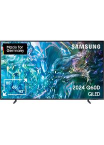 Samsung , QLED-Fernseher »GQ85Q60DAU«, 4K Ultra HD, Smart-TV, Crystal UHD, Q-Symphony, HDR10+, Dolby Surround Sound, Gaming Hub , titangrau , Dolby...