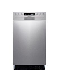 Hanseatic, Unterbaugeschirrsp&uuml;ler &raquo;HGU4582D97710DI&laquo; 10 Ma&szlig;gedecke, silberfarben, Verschmutzungserkennung