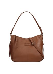 Bruno Banani, Damen, Shopper echt Leder, braun, braun, Breite 35 cm x H&ouml;he 28 cm x Tiefe 13 cm