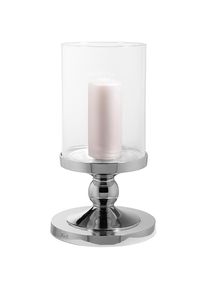 Fink , Windlicht »LAMONTE«, (1 St.), aus Aluminium und Glas , silberfarben