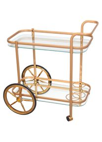 Home Affaire , Servierwagen , goldfarben