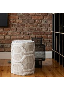 Obsession , Sitzhocker »Hocker My Nomad Pouf«, (1 St.), rund, Ø 36 cm, Höhe 50 cm, handgearbeitet, Wohnzimmer & Schlafzimmer , sand