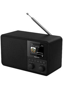 Philips , Internet-Radio »TAPR802/12«, (Bluetooth UKW mit RDS-Digitalradio (DAB+) 3 W) , schwarz